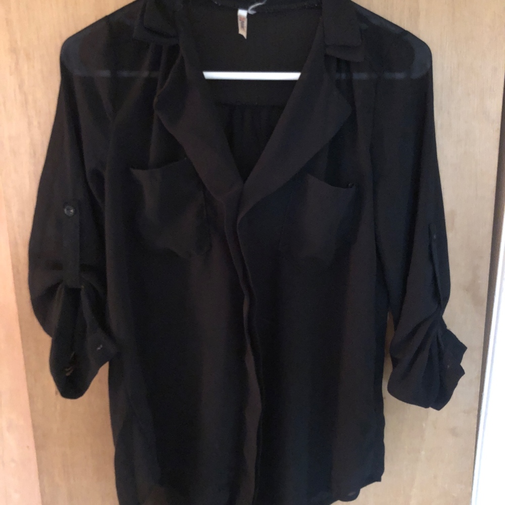 Black Dress Shirt